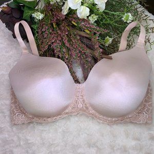 True & Co Balaconette Lace Full Coverage EUC